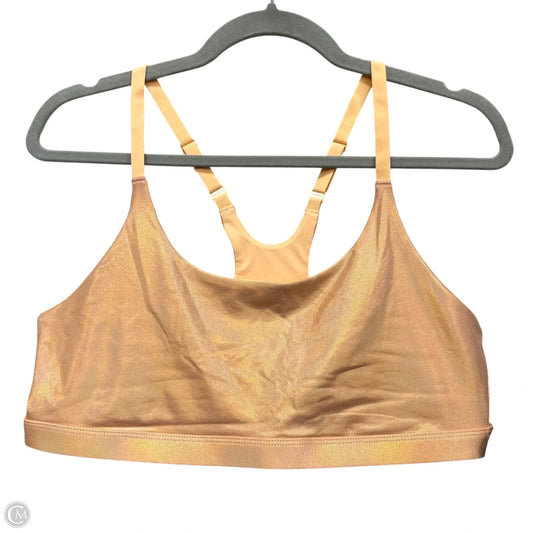 Athletic Bra By Fabletics In Gold, Size: Xl