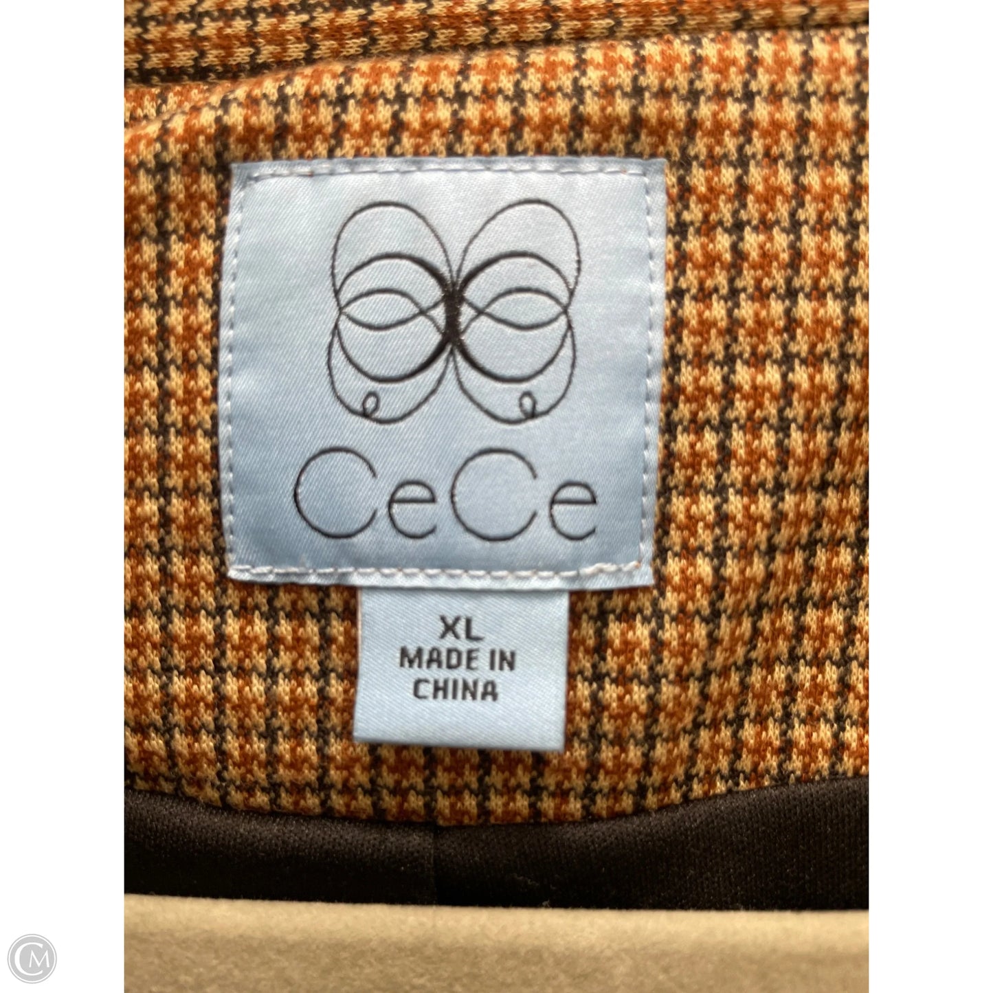 Blazer By Cece In Brown, Size: Xl