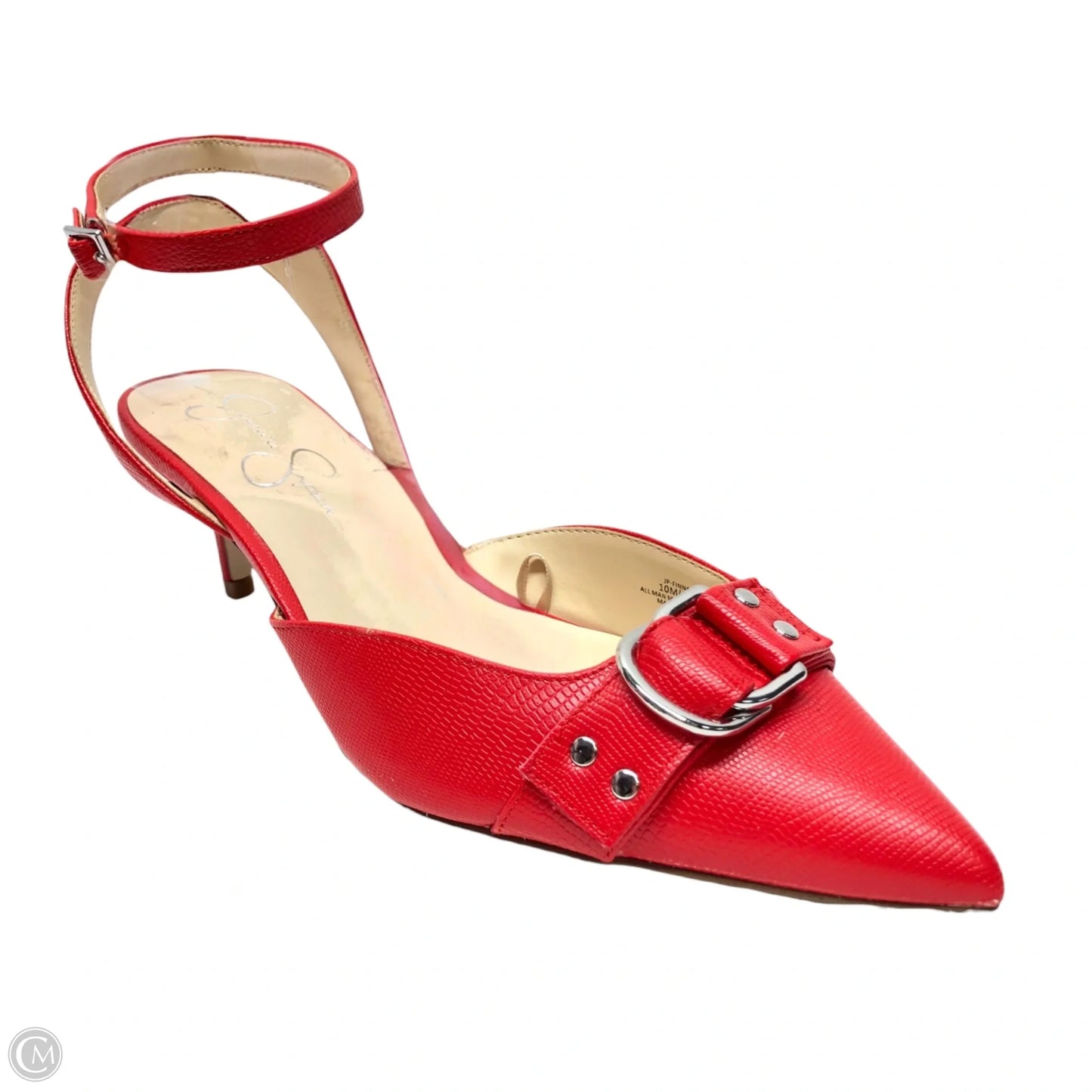Shoes Heels Kitten By Jessica Simpson In Red, Size: 10