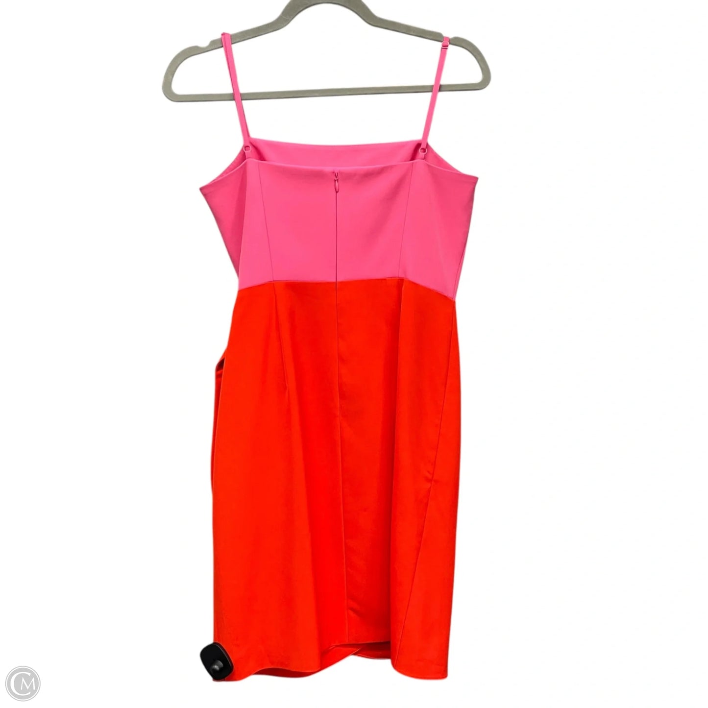 Dress Designer By Milly In Pink & Red, Size: 2