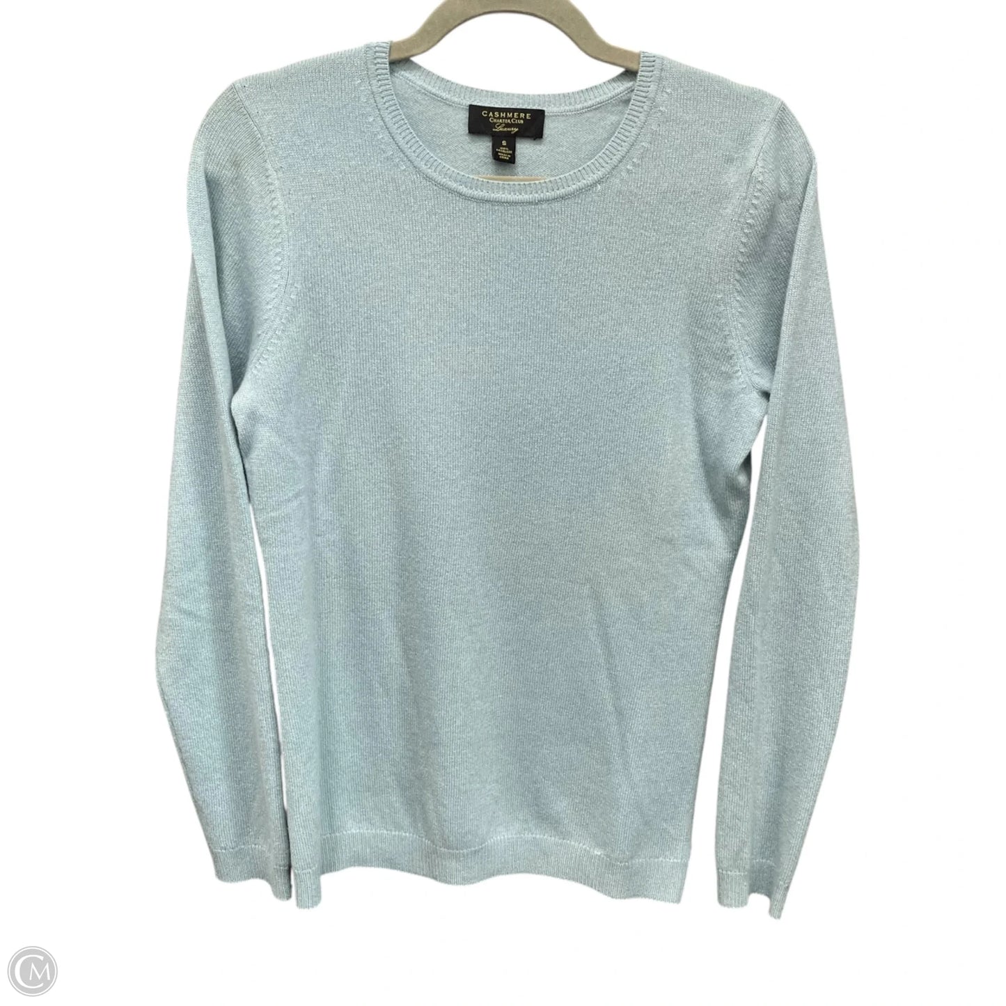 Sweater Cashmere By Charter Club In Blue, Size: S