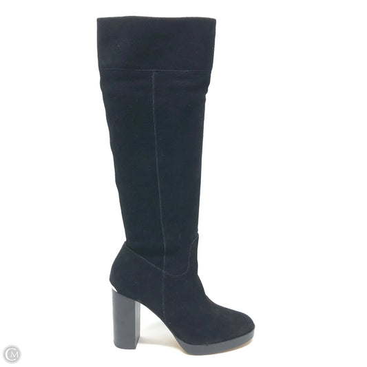 Boots Knee Heels By Michael By Michael Kors In Black, Size: 8.5