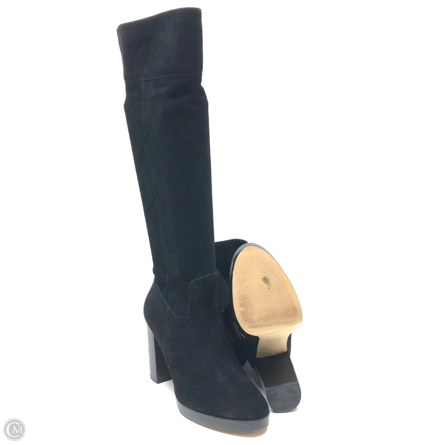 Boots Knee Heels By Michael By Michael Kors In Black, Size: 8.5