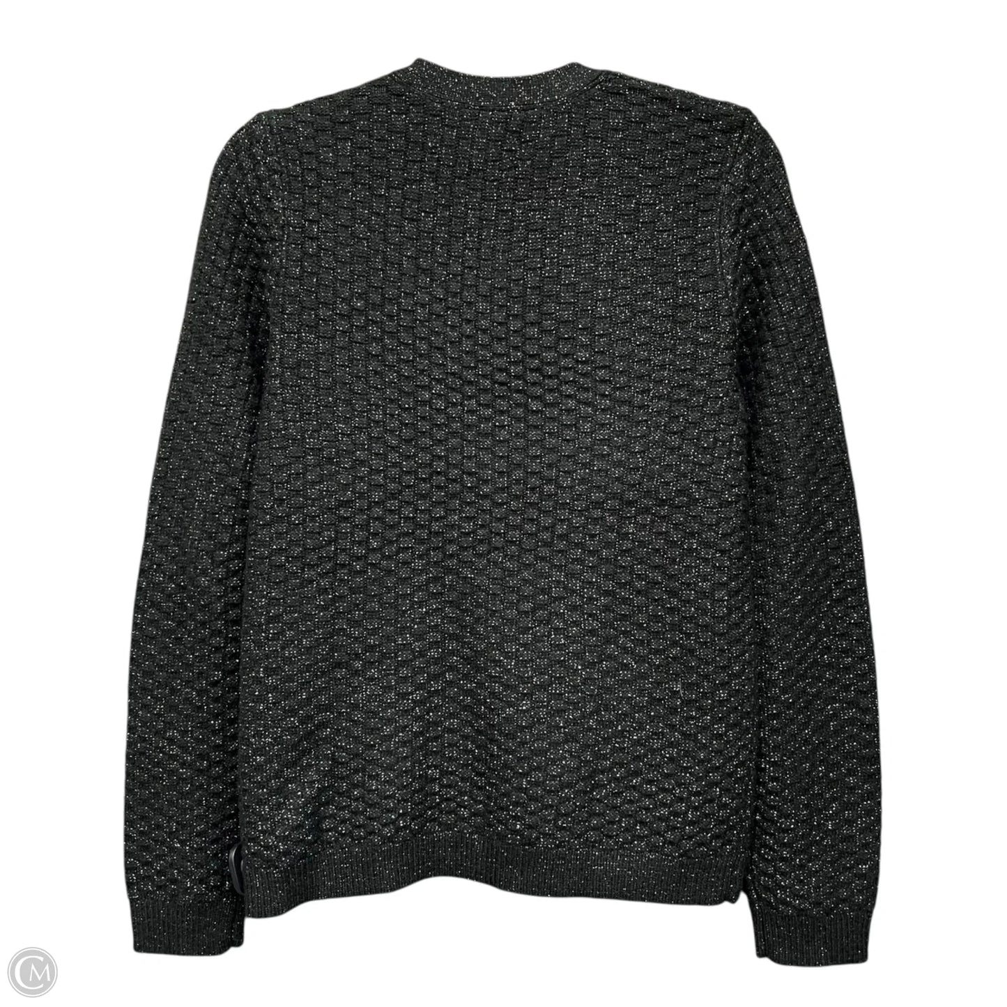 Sweater Cardigan By Loft In Black, Size: S