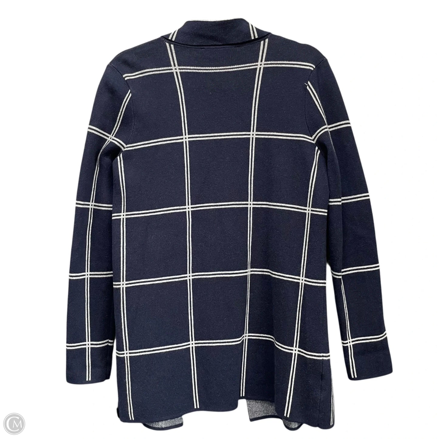 Sweater Cardigan By Loft In Navy, Size: S