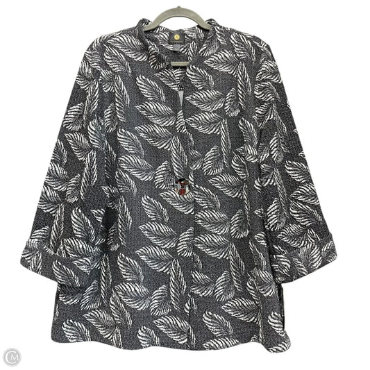 Jacket Other By Jm Collections In Grey, Size: L