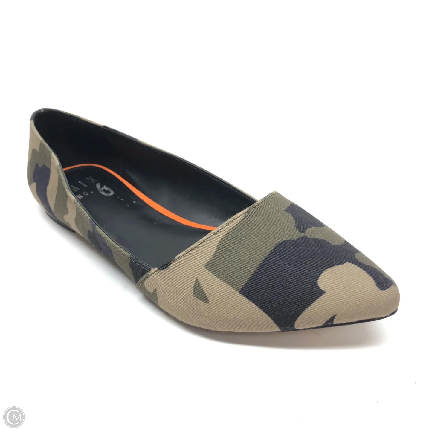 Shoes Flats By Mix No 6 In Camouflage Print, Size: 7.5