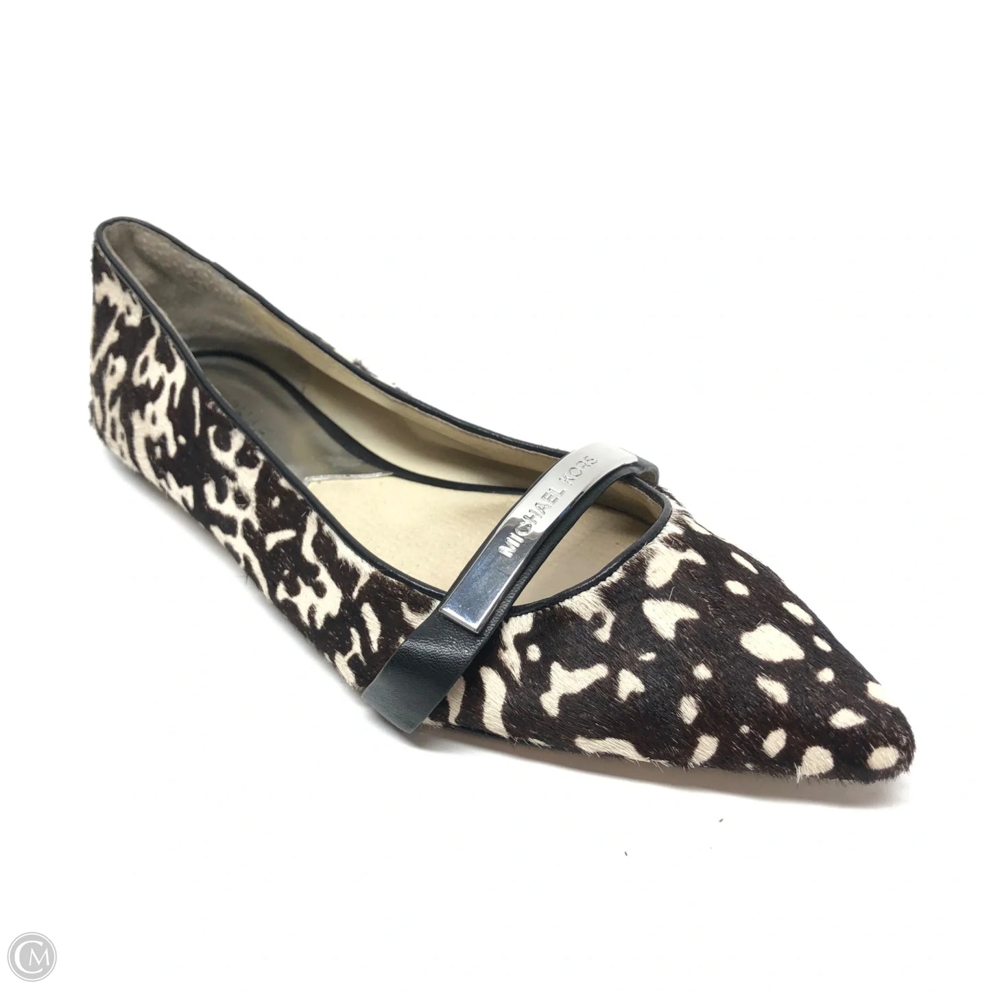 Shoes Flats By Michael By Michael Kors In Animal Print, Size: 7.5