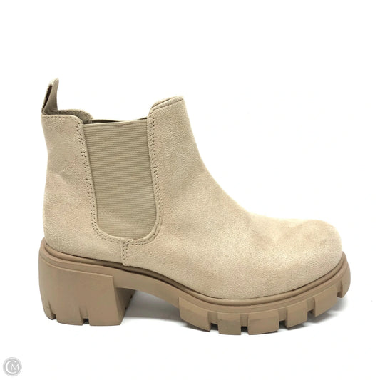 Boots Combat By Soda In Beige, Size: 6.5