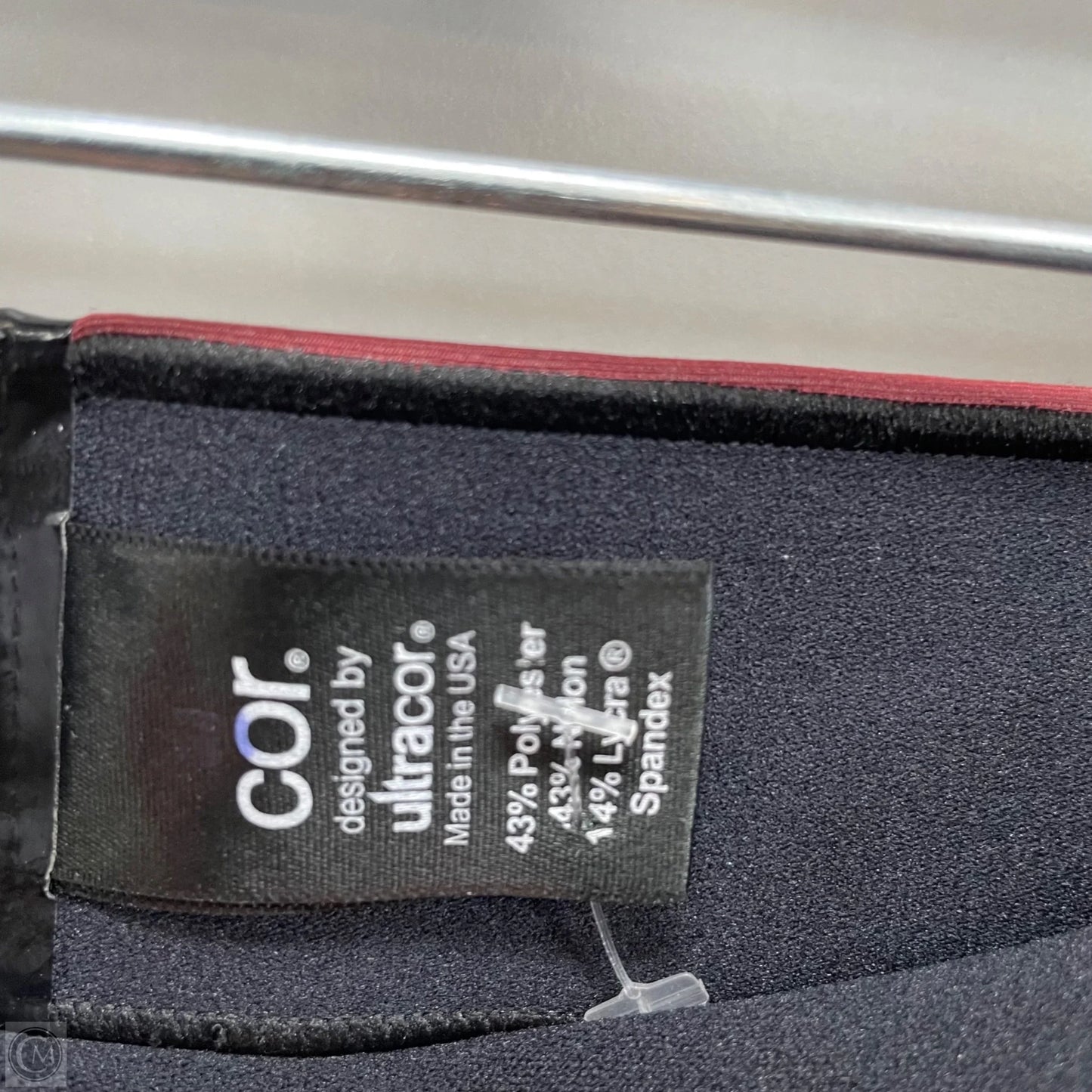 Athletic Leggings By Cmb In Black & Red, Size: S