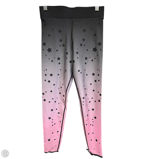 Athletic Leggings By Cmb In Grey & Pink, Size: S