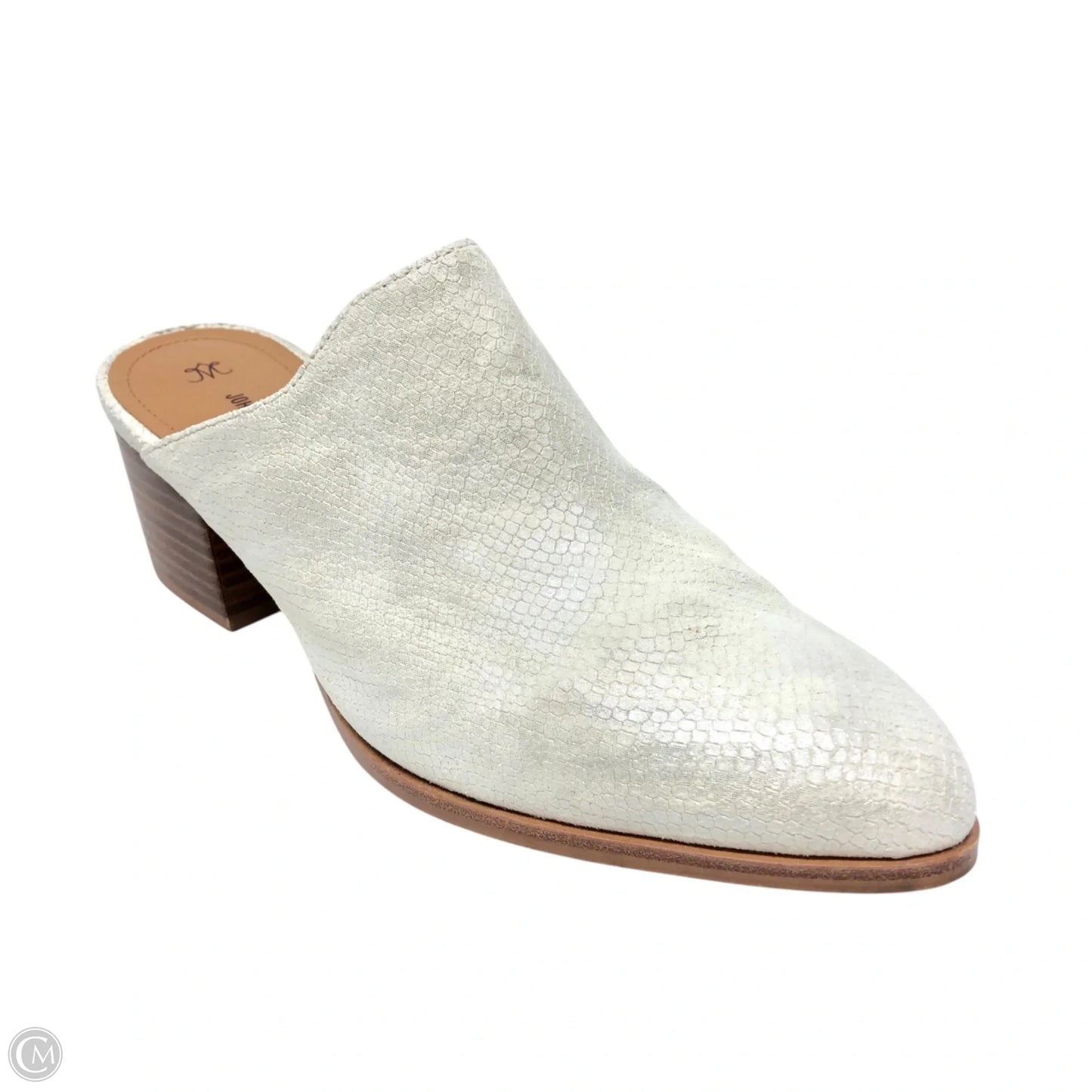 Shoes Heels Block By Johnston & Murphy In Ivory, Size: 7.5