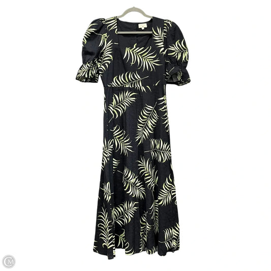 Dress Casual Midi By Cmb In Tropical Print, Size: M