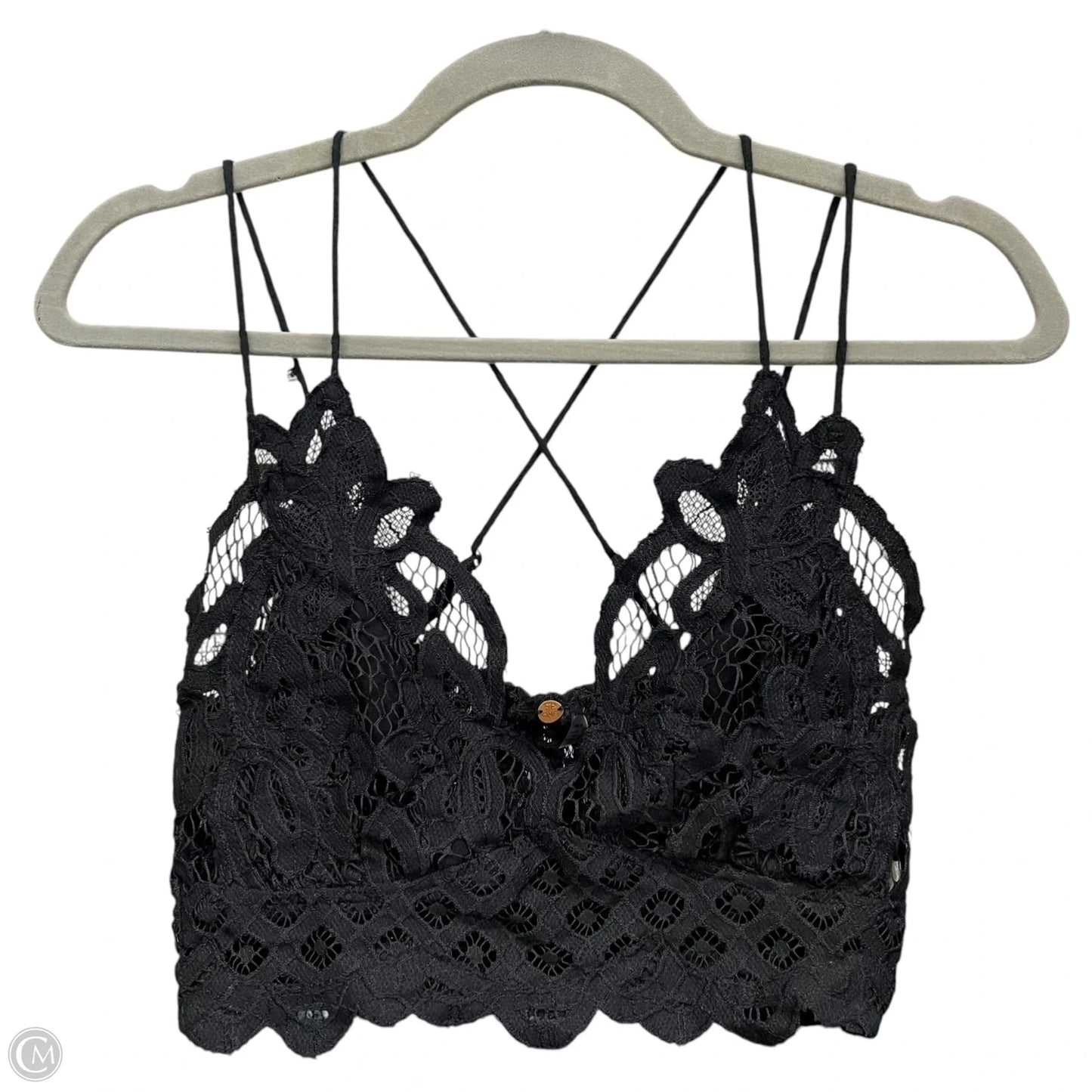 Bralette By Free People In Black, Size: M
