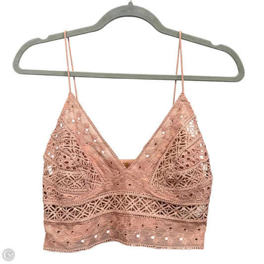 Bralette By Free People In Mauve, Size: M