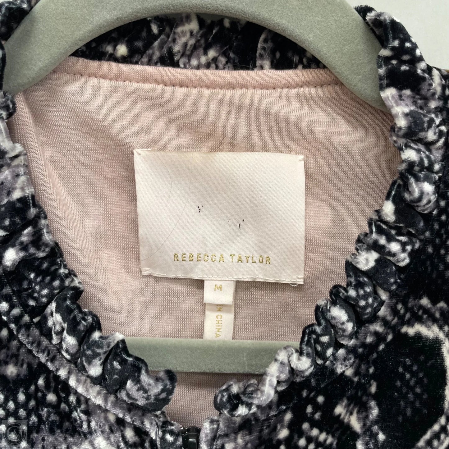 Jacket Other By Rebecca Taylor In Snakeskin Print, Size: M