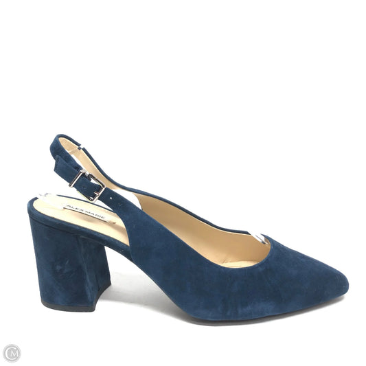 Shoes Heels Block By Alex Marie In Navy, Size: 10
