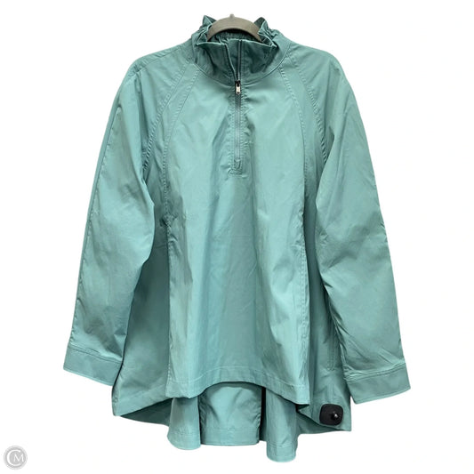 Athletic Jacket By Athleta In Green, Size: M