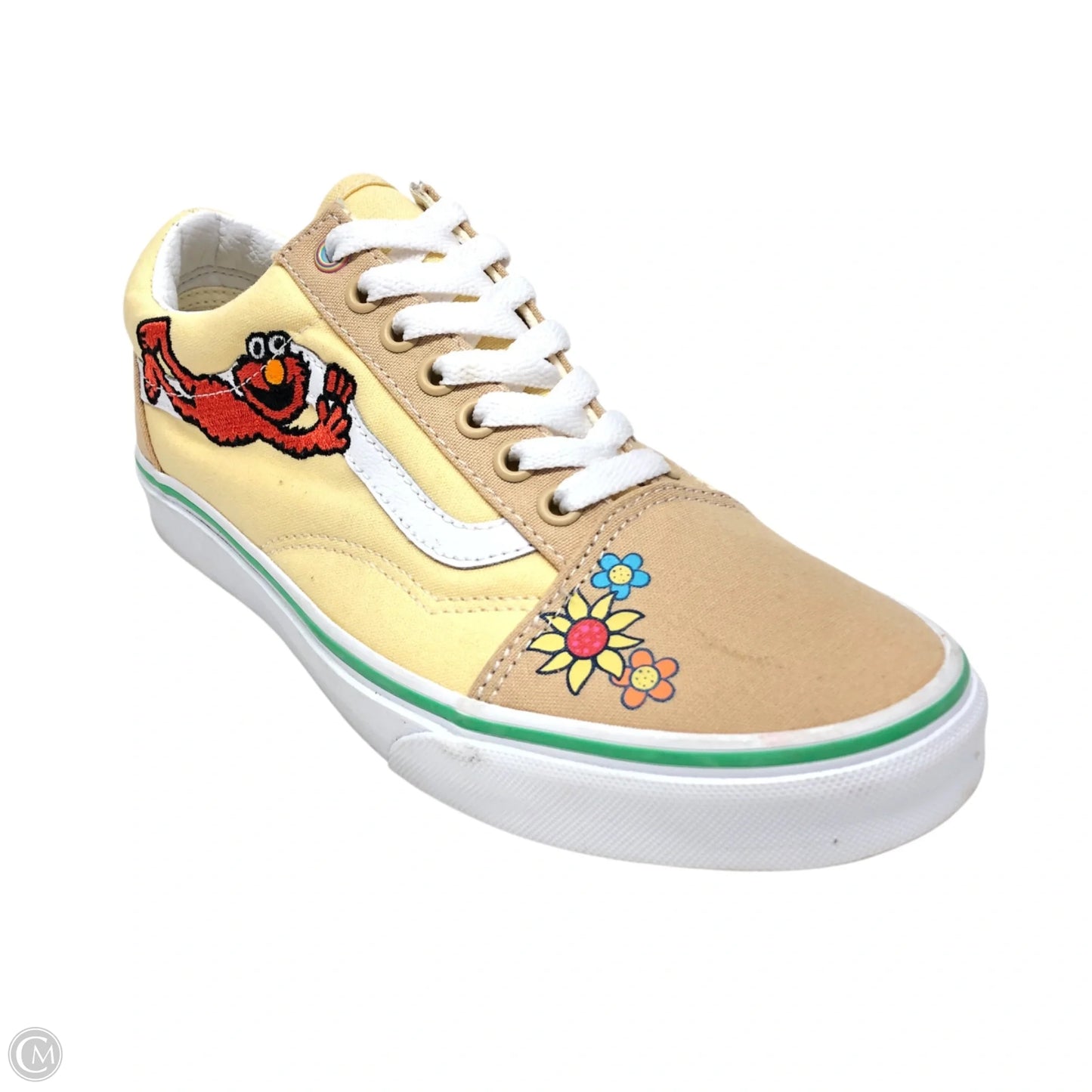 Shoes Sneakers By Vans In Yellow, Size: 8.5