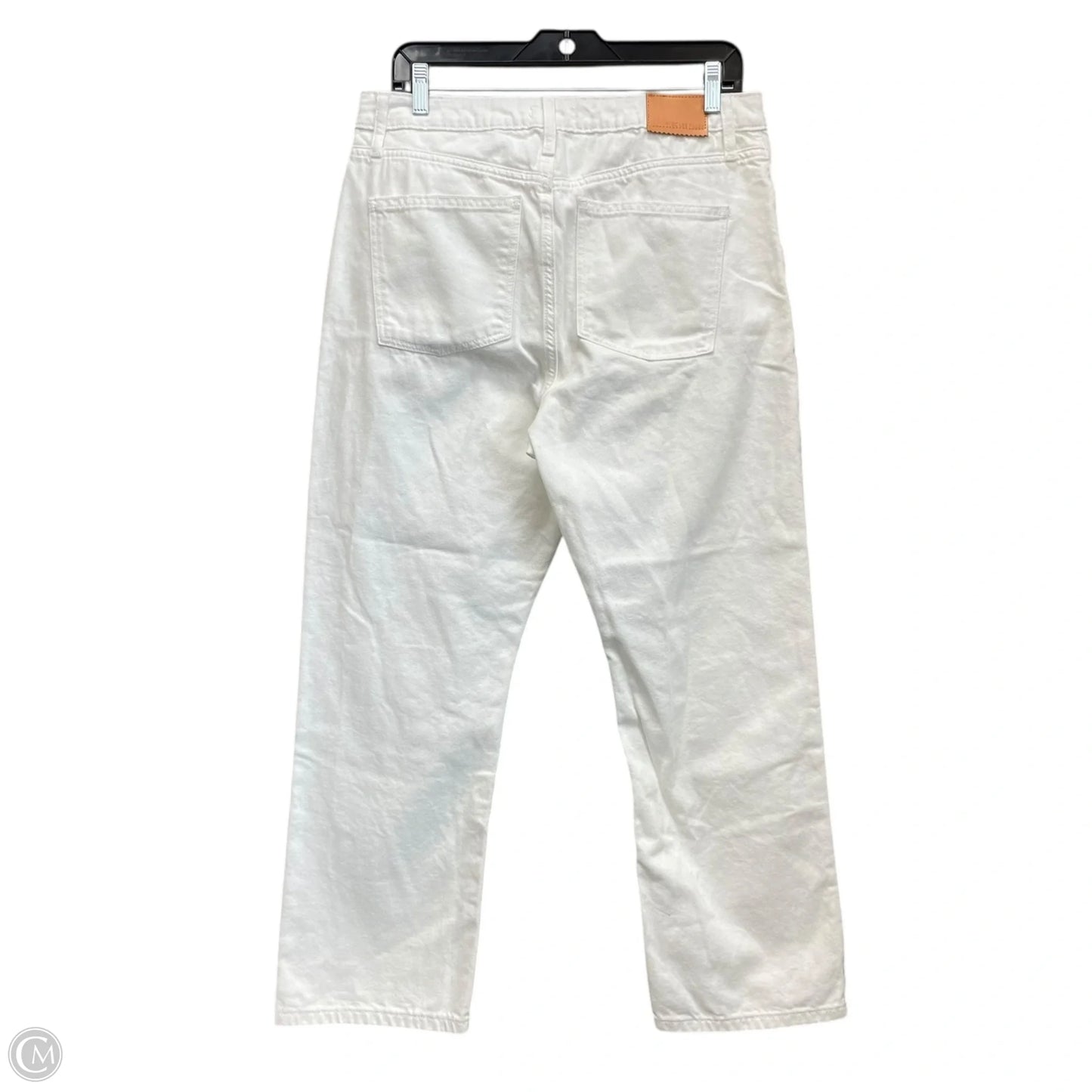 Jeans Cropped By Avec Les Filles In White Denim, Size: 10