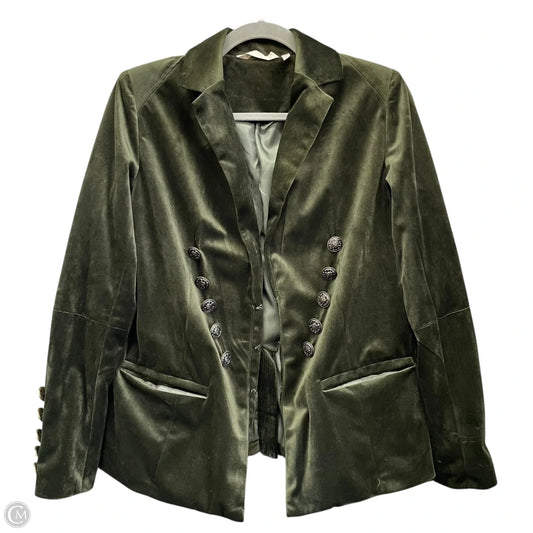 Blazer By Soft Surroundings In Green, Size: Xs