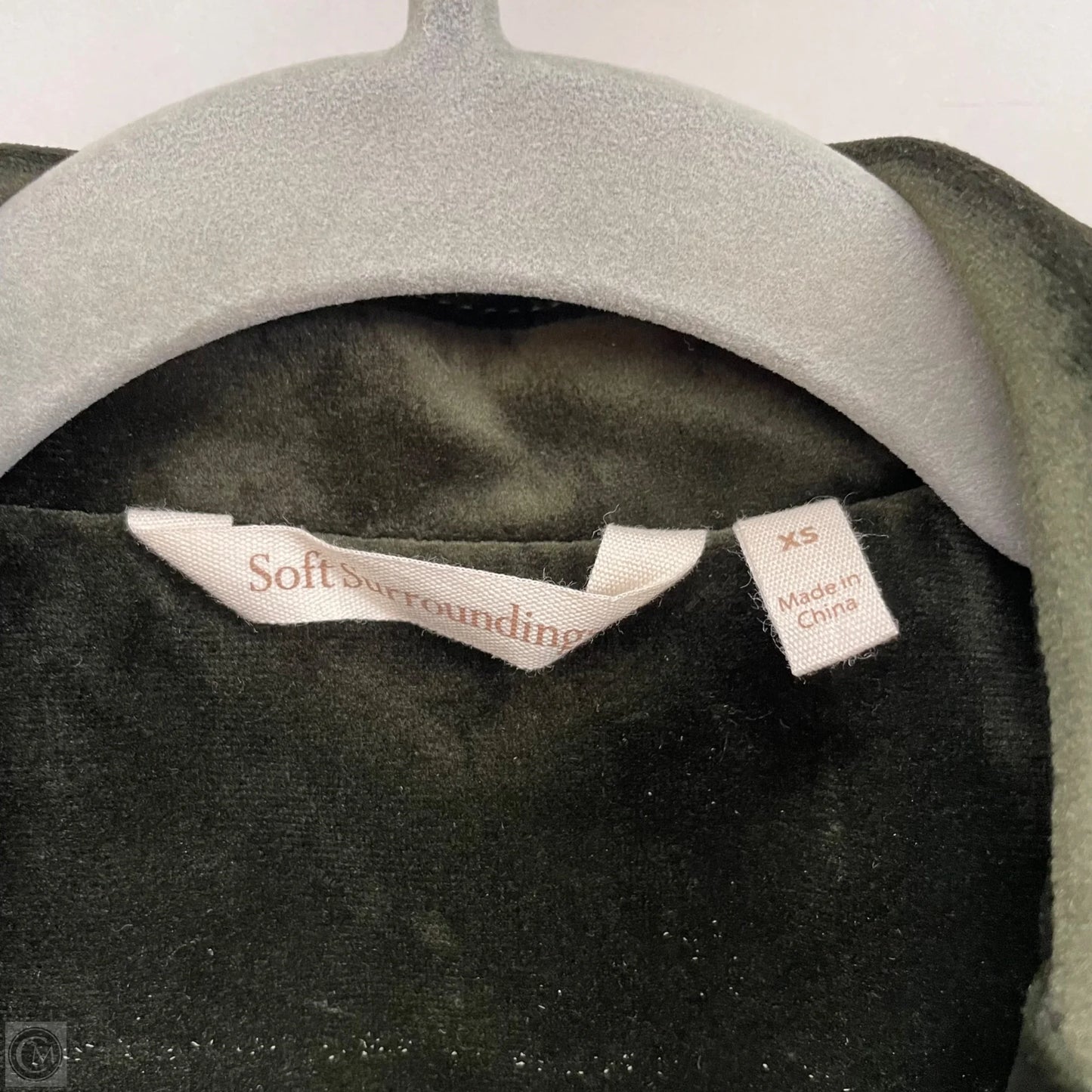 Blazer By Soft Surroundings In Green, Size: Xs