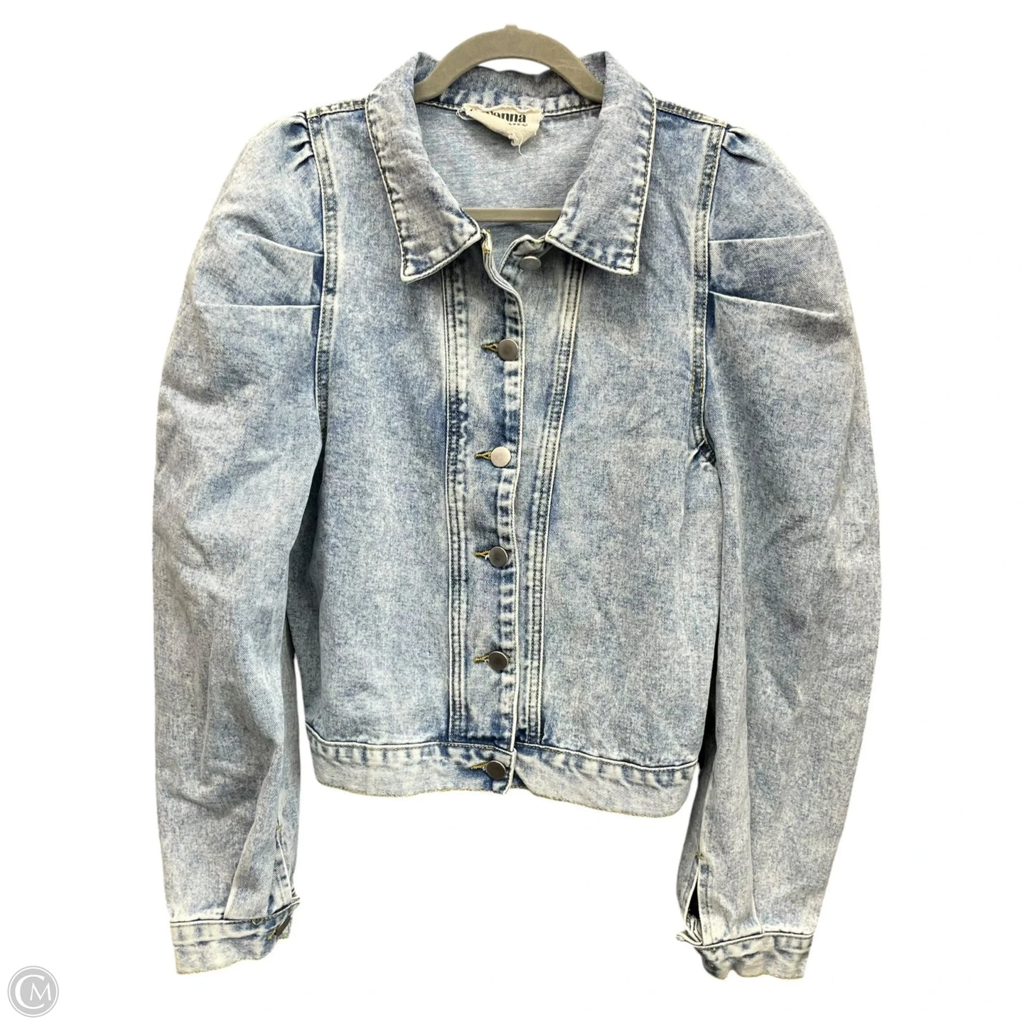 Jacket Denim By Savanna Jane In Blue Denim, Size: S