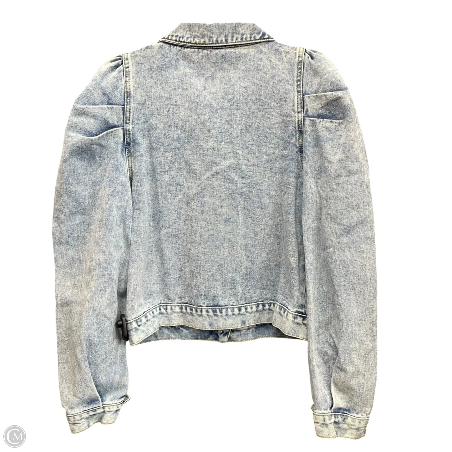 Jacket Denim By Savanna Jane In Blue Denim, Size: S