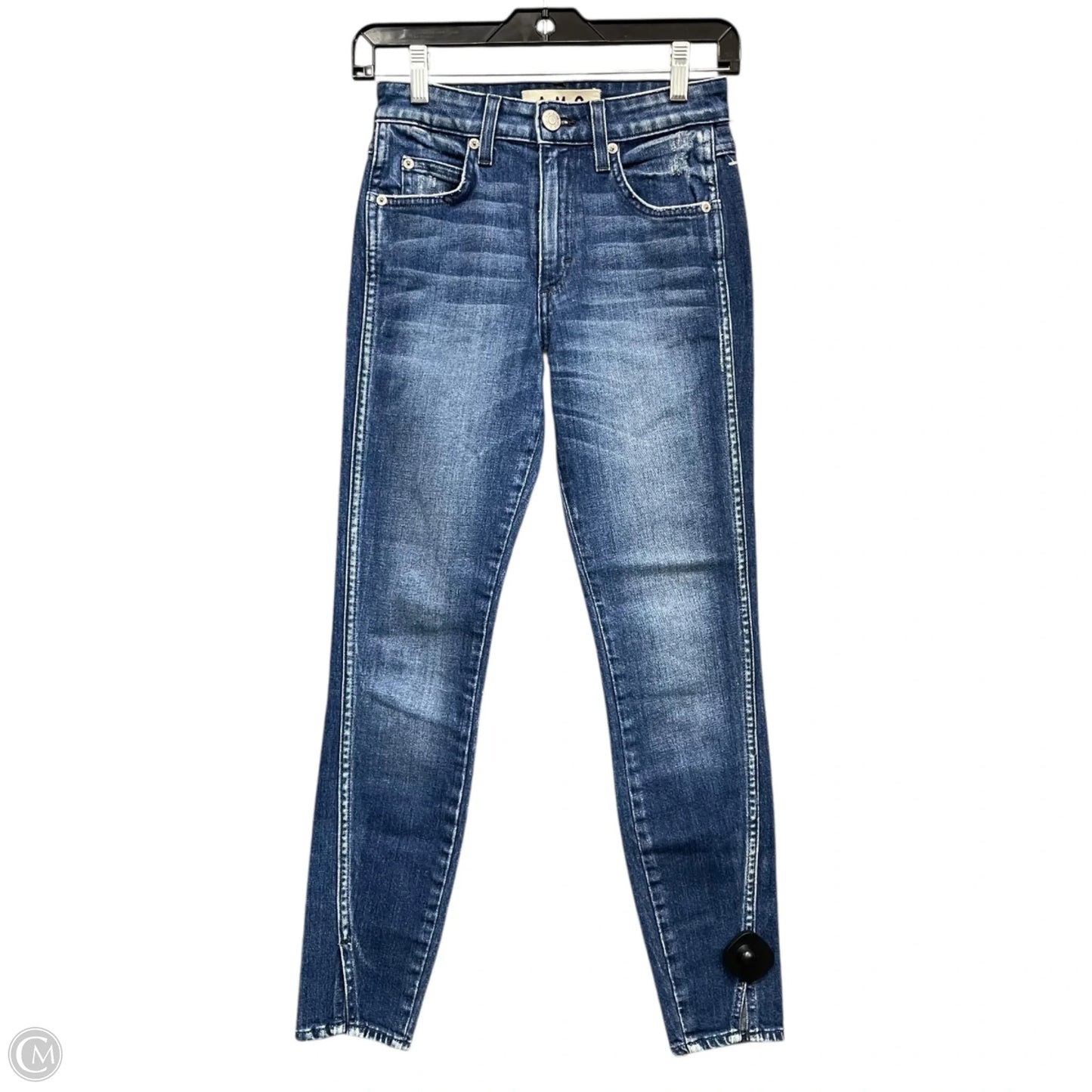 Jeans Skinny By Amo In Blue Denim, Size: 0