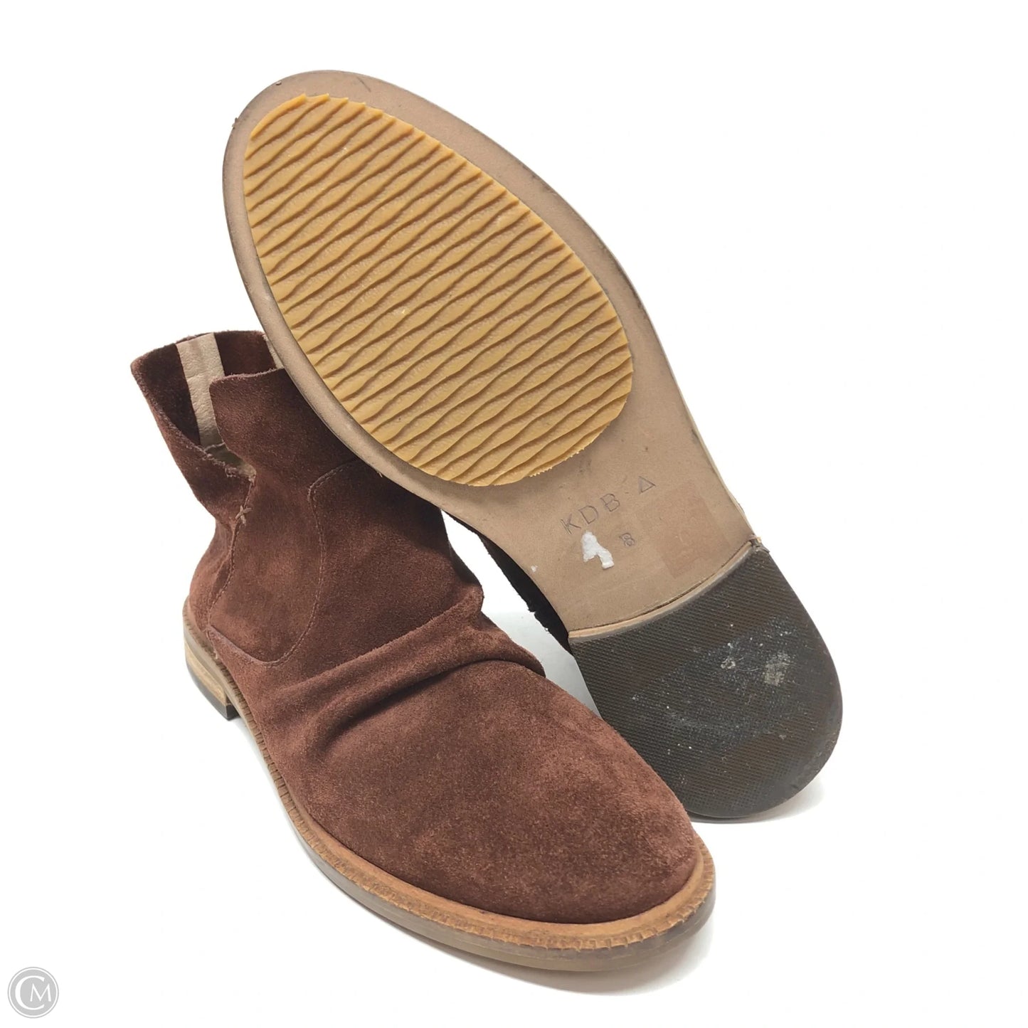 Boots Ankle Flats By Kelsi Dagger In Brown, Size: 8