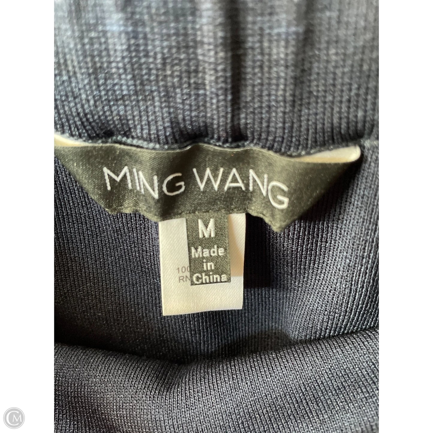 Skirt Midi By Ming Wang In Navy, Size: M
