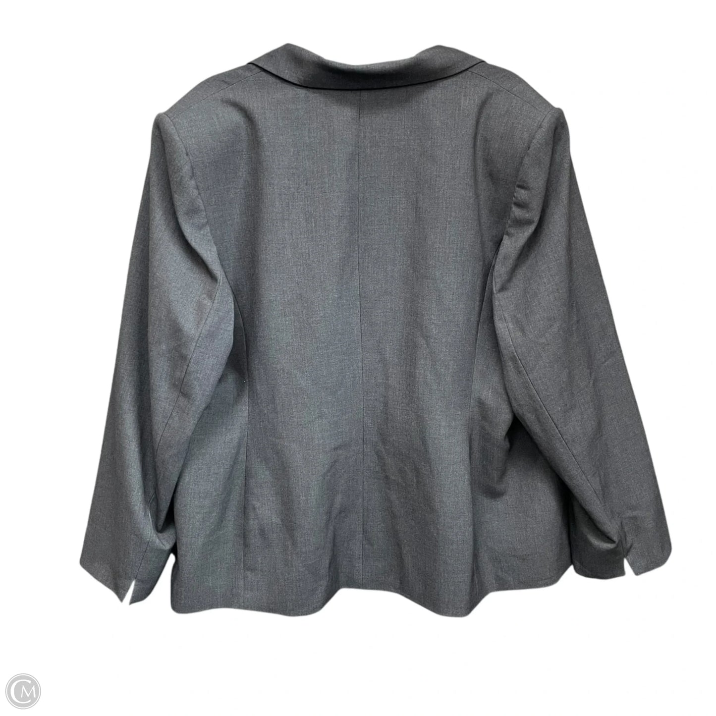 Blazer By Calvin Klein In Grey, Size: 20