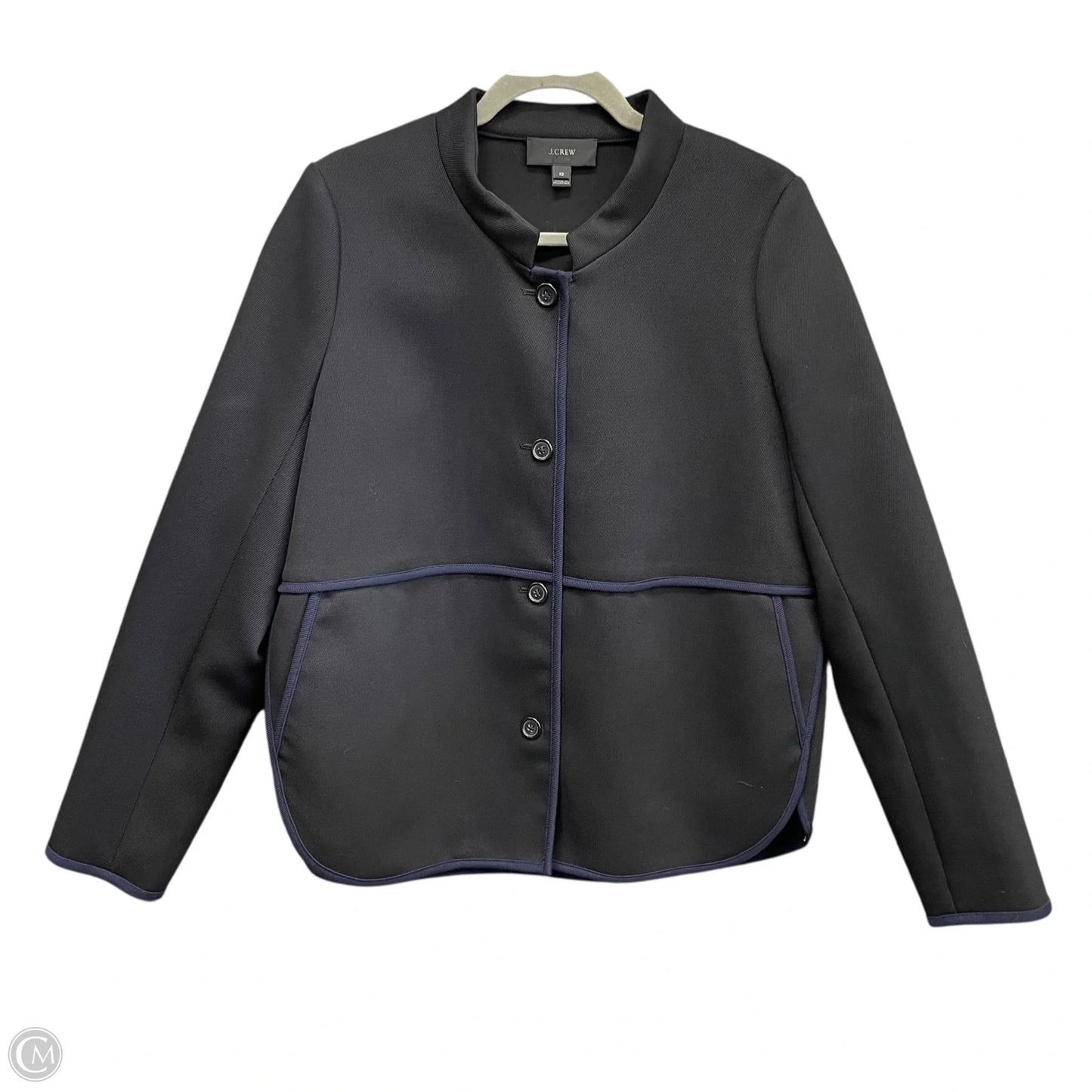 Jacket Other By J. Crew In Black, Size: 12