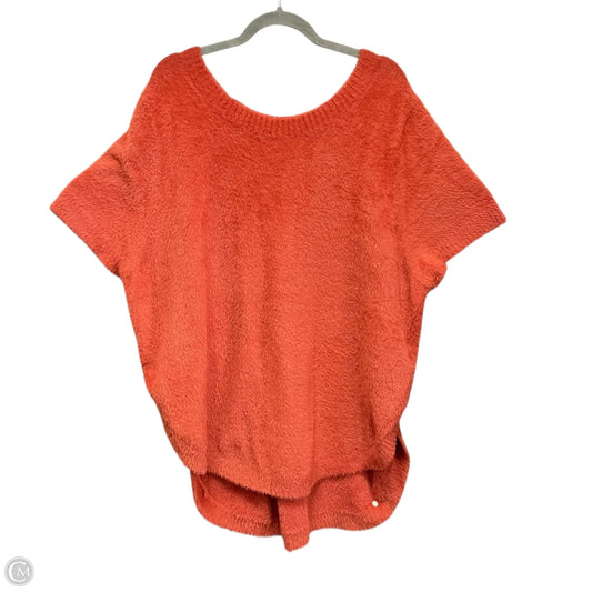 Sweater Short Sleeve By Anthropologie In Orange, Size: Xl