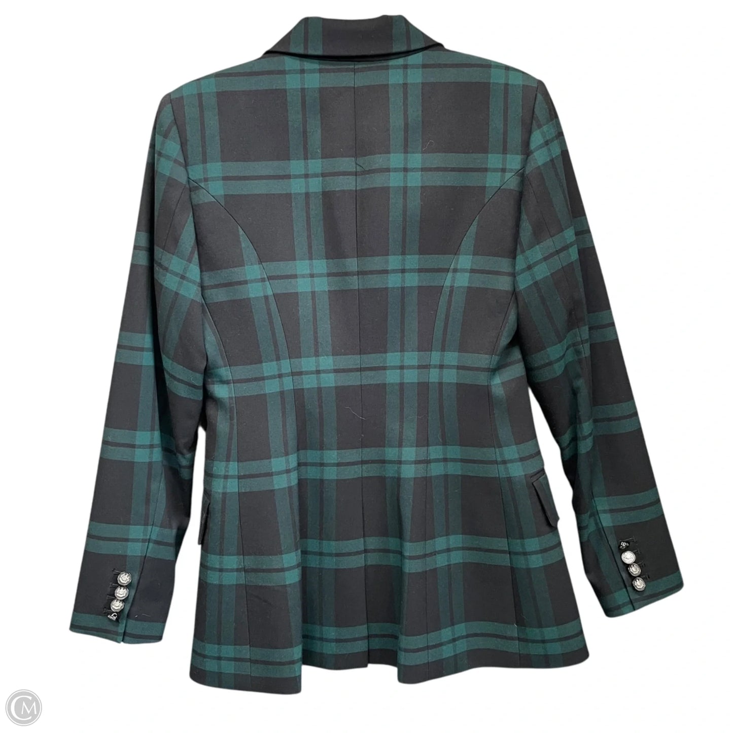 Blazer By Antonio Melani In Black & Green, Size: 4