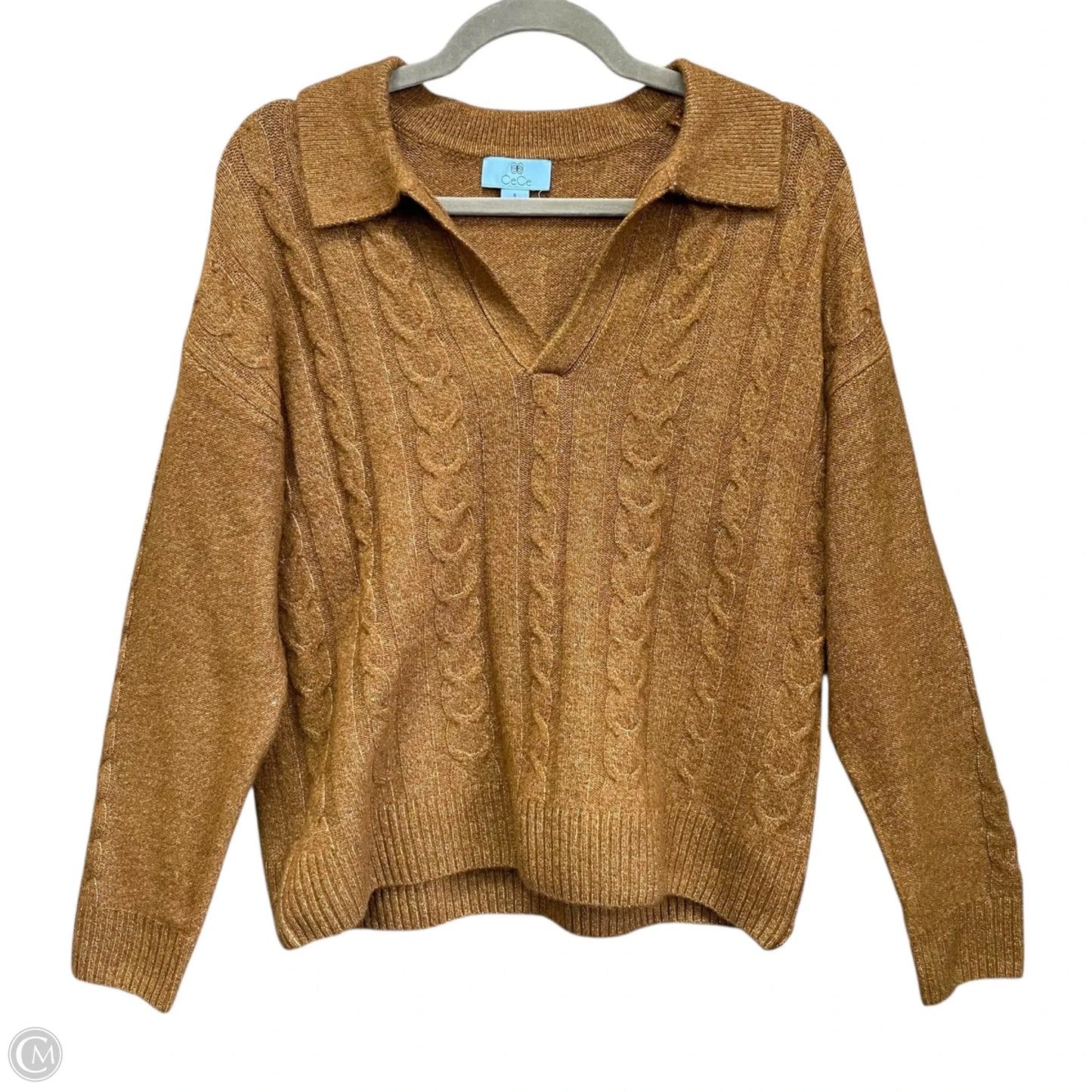 Sweater By Cece In Brown, Size: S