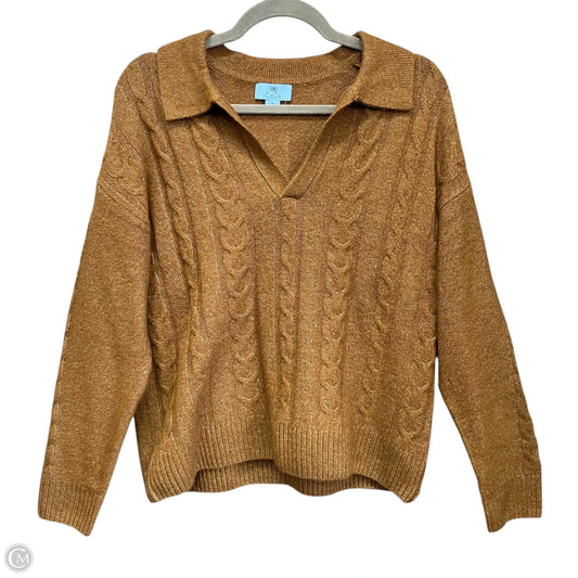 Sweater By Cece In Brown, Size: S