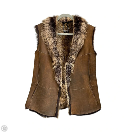 Vest Other By Cma In Brown, Size: S