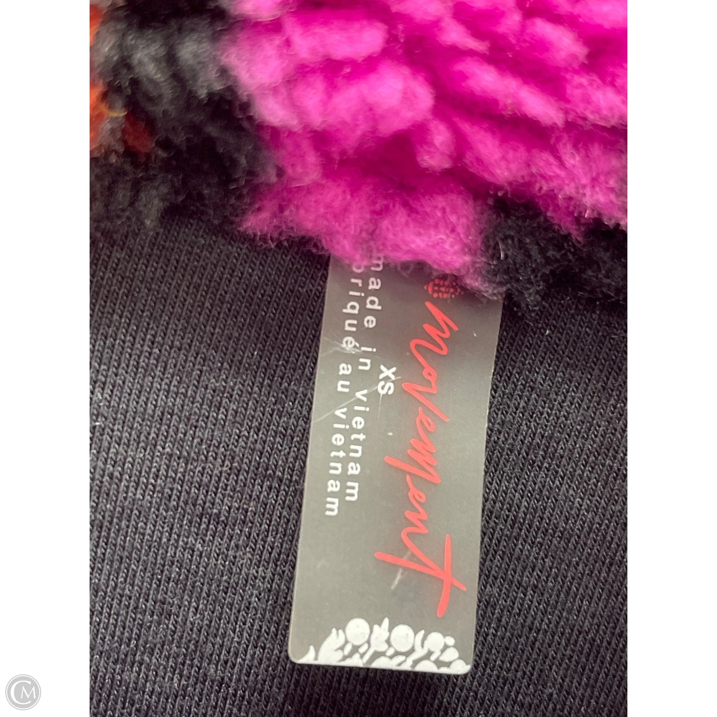 Athletic Fleece By Free People In Black & Pink, Size: Xs