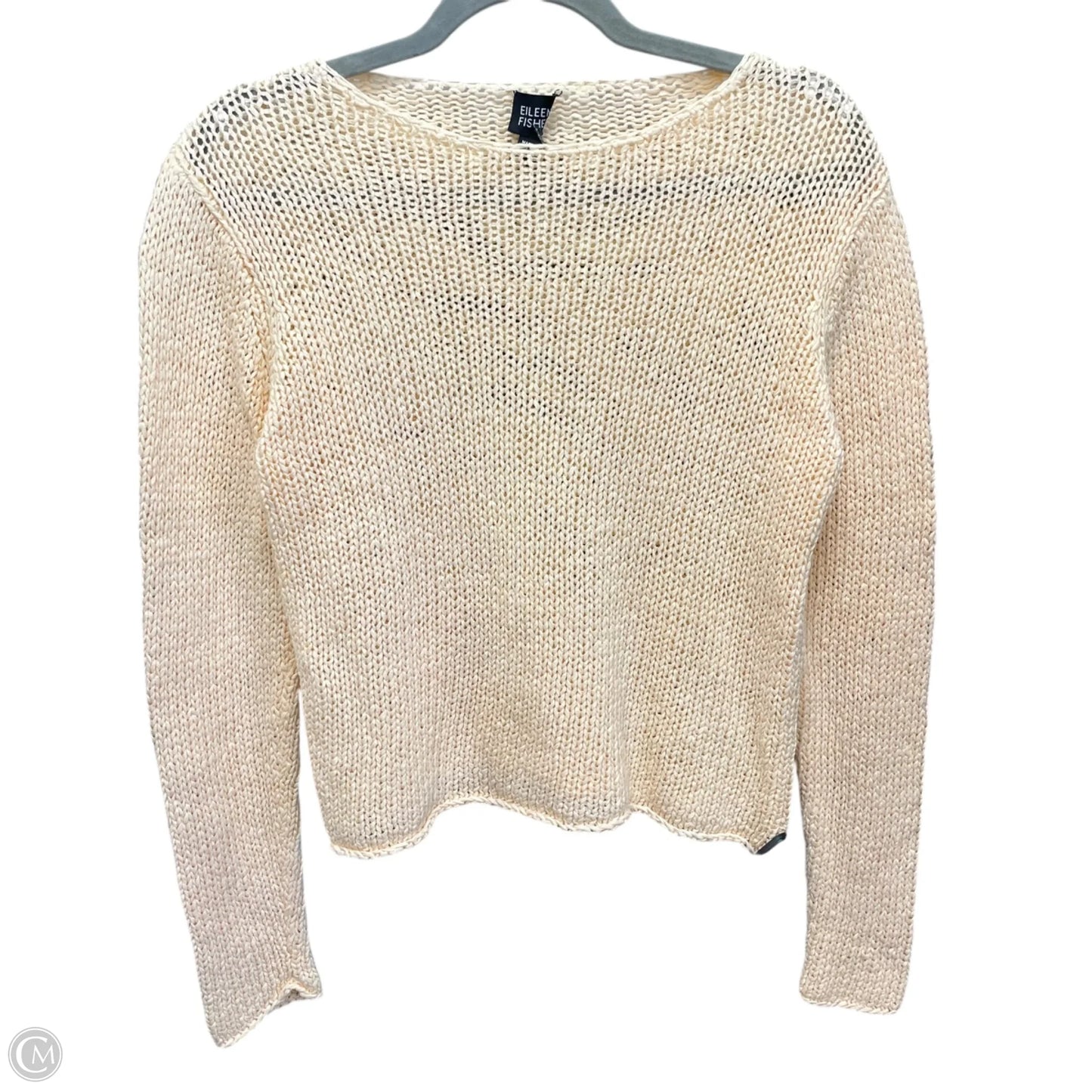 Sweater By Eileen Fisher In Peach, Size: S