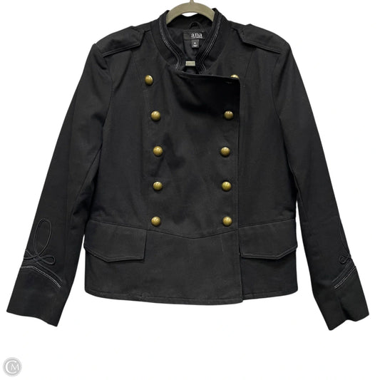 Jacket Denim By Ana In Black Denim, Size: Xl