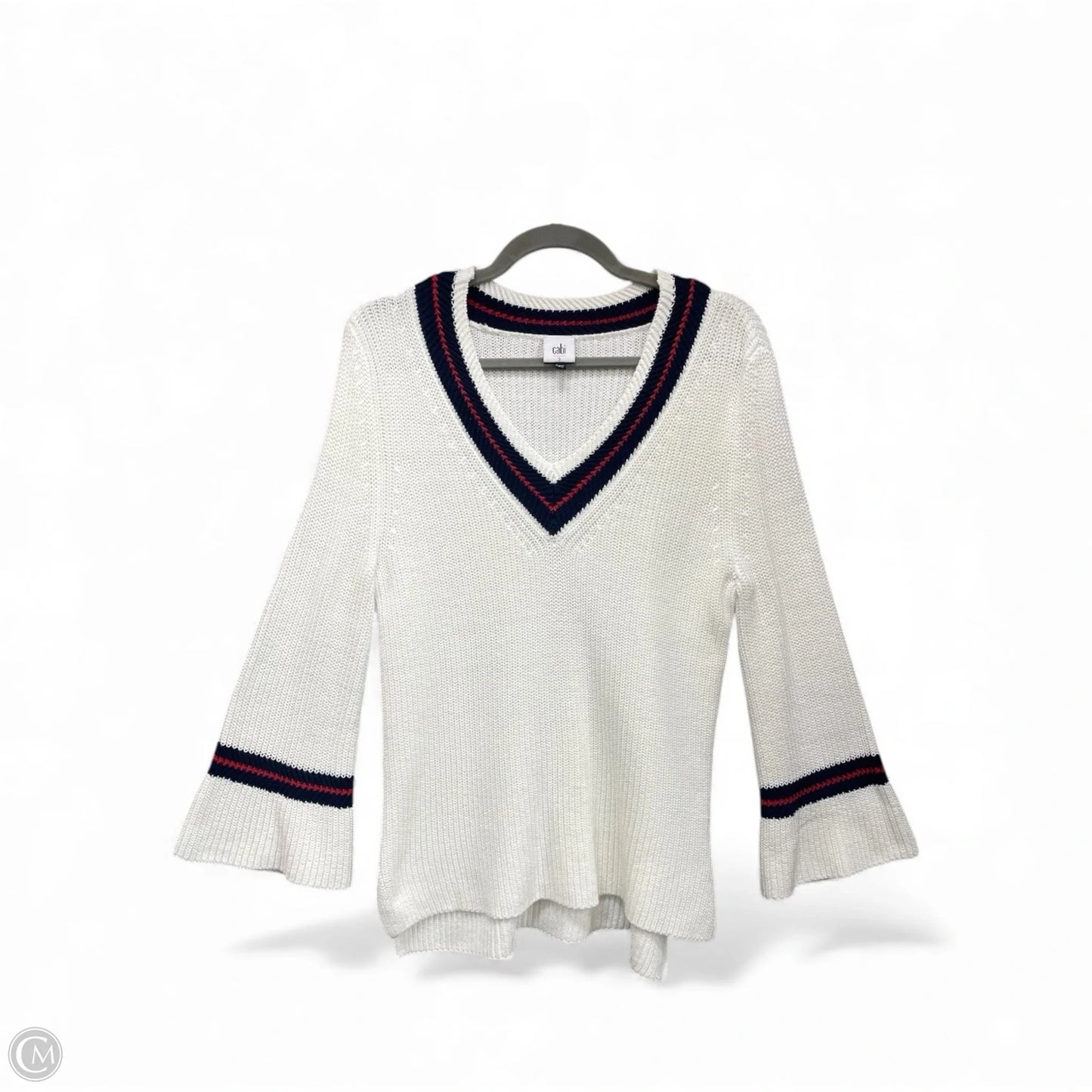 Sweater By Cabi In Cream, Size: S