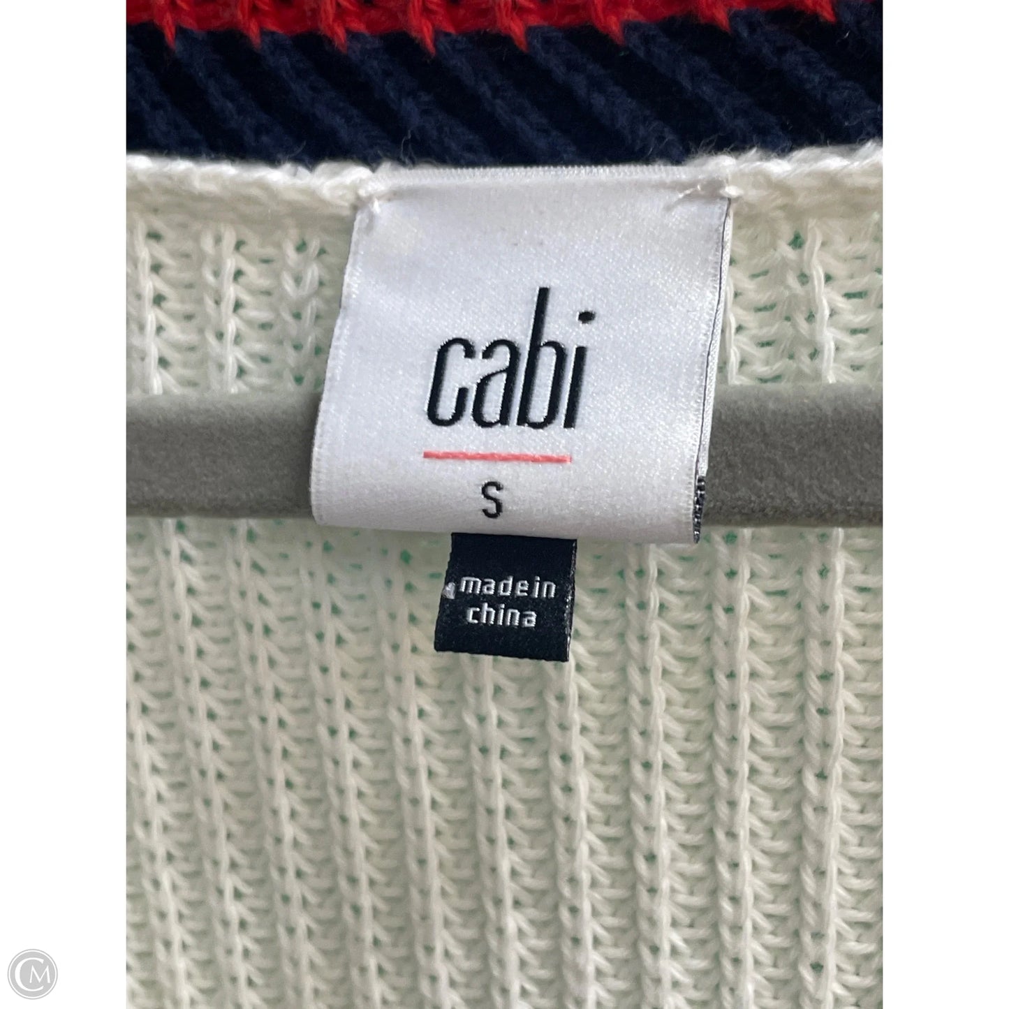 Sweater By Cabi In Cream, Size: S