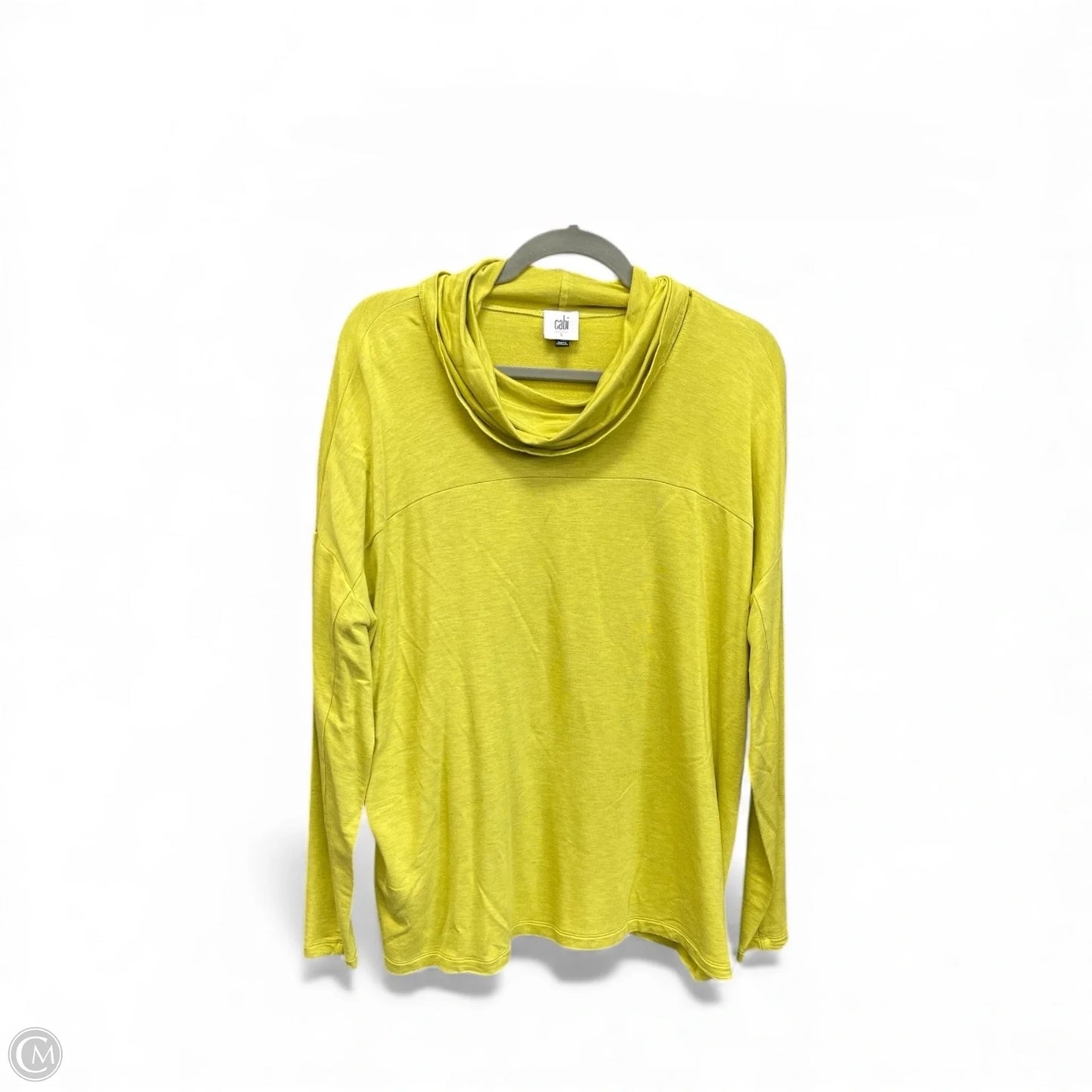 Top Long Sleeve By Cabi In Yellow, Size: S