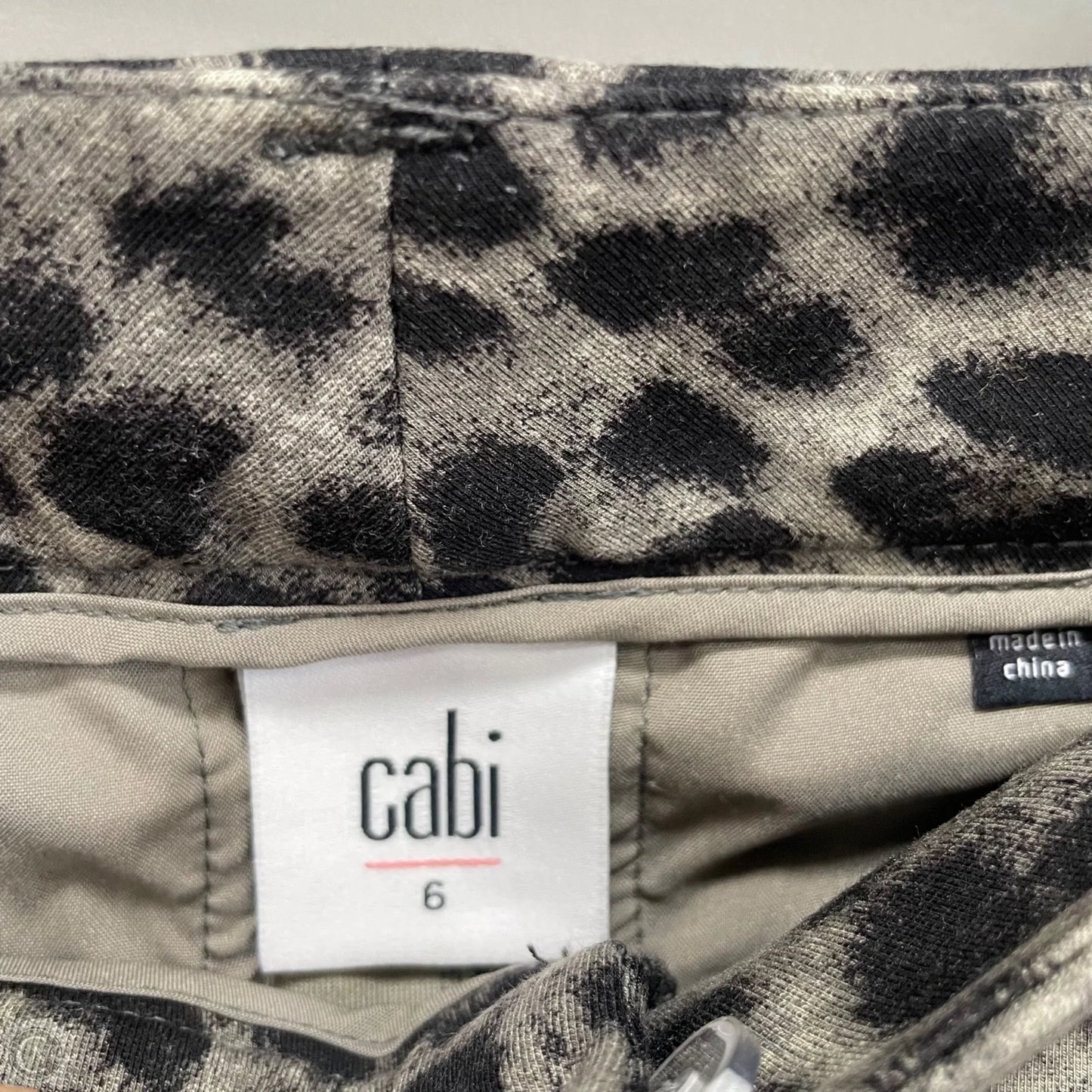 Pants Dress By Cabi In Leopard Print, Size: 6