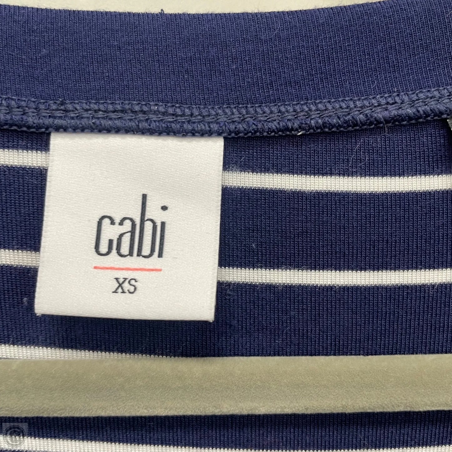 Top Long Sleeve By Cabi In Navy, Size: Xs