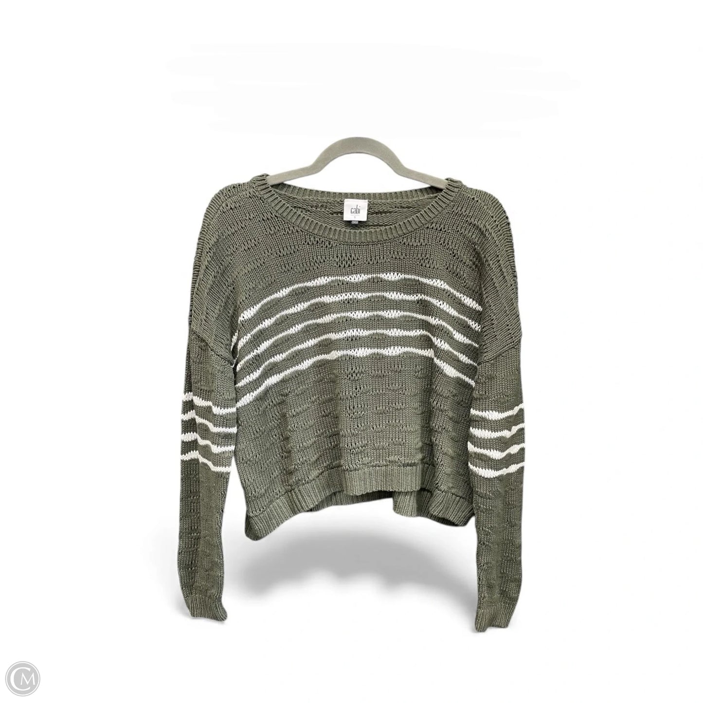 Sweater By Cabi In Green, Size: S
