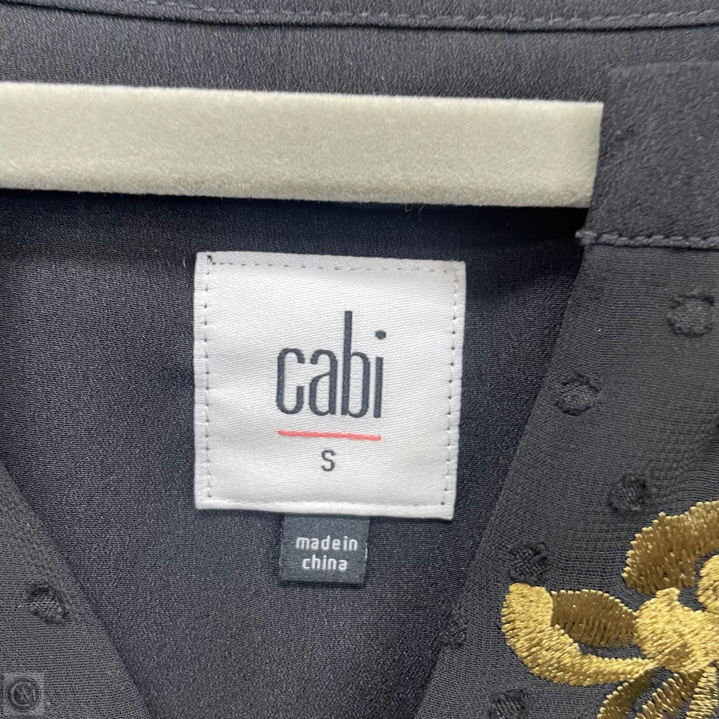 Dress Casual Short By Cabi In Black & Gold, Size: S