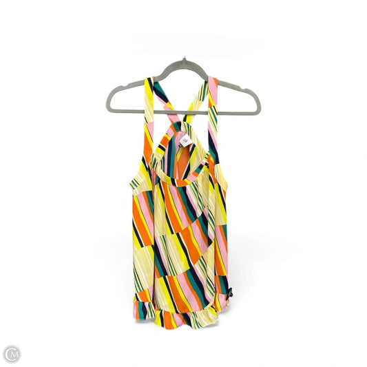 Blouse Sleeveless By Cabi In Multi-colored, Size: S