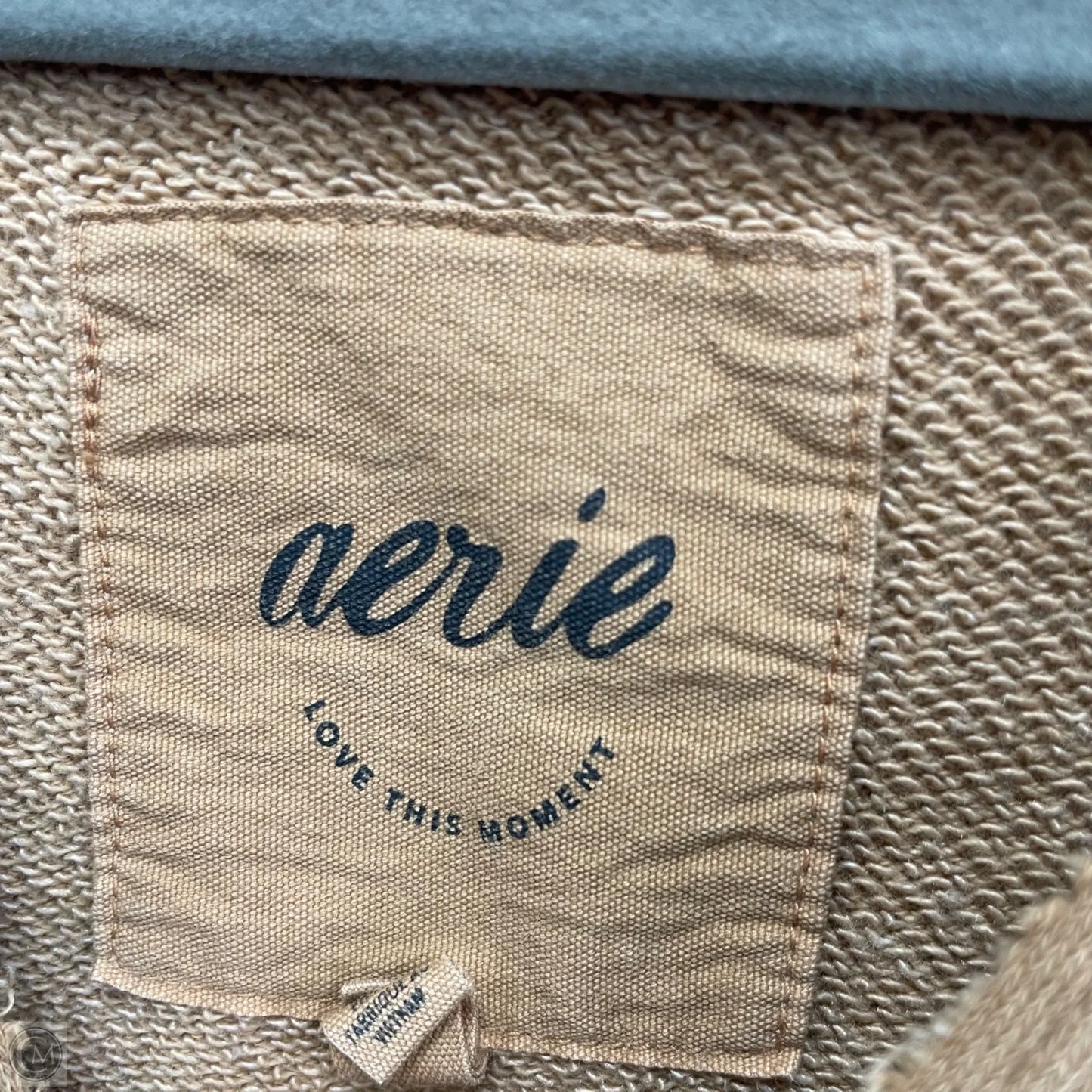 Sweatshirt Hoodie By Aerie In Tan, Size: S